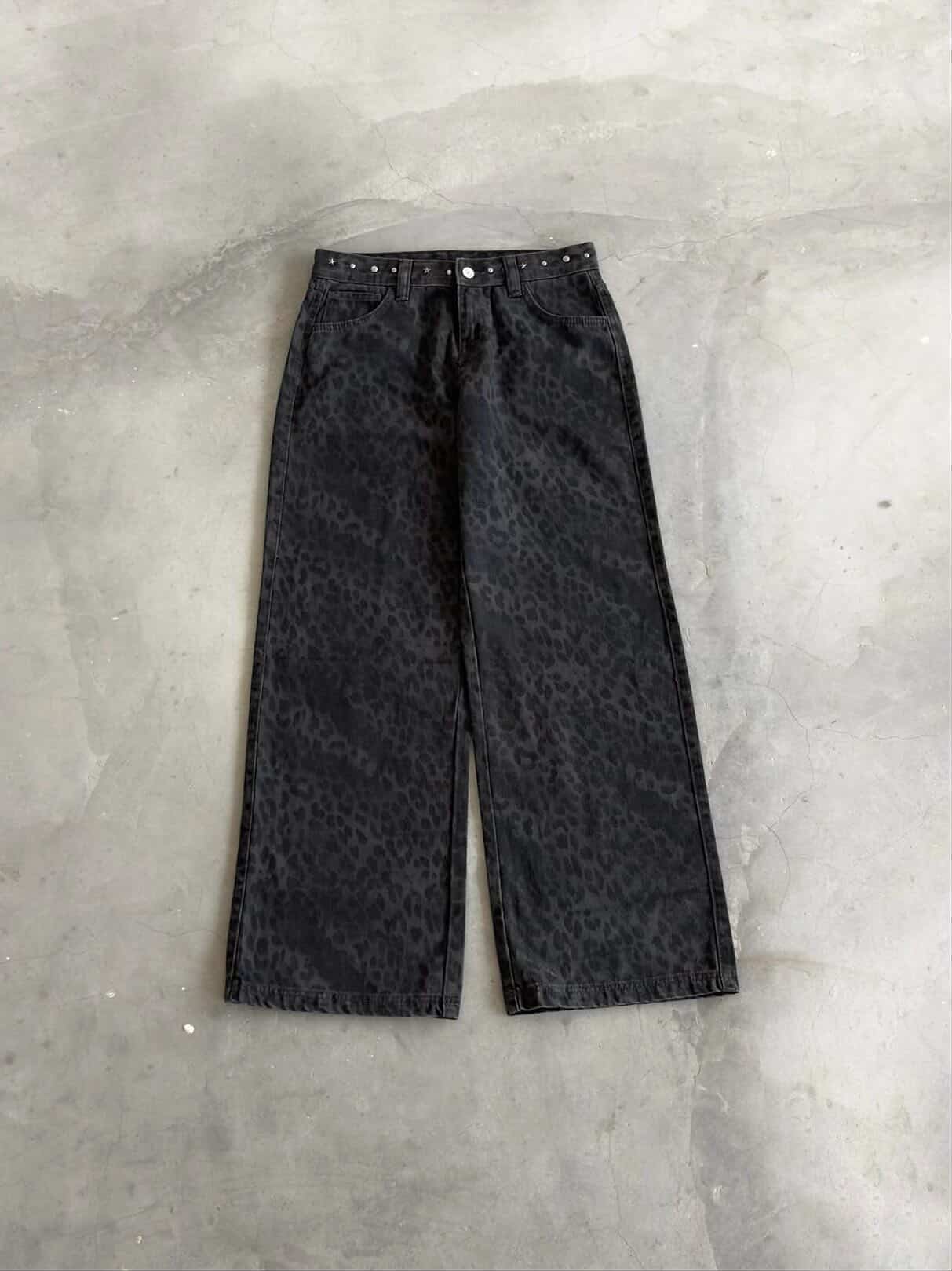 Leopard Denim